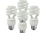 EcoSmart 40W Spiral CFL Light Bulbs, GP19, Soft White, Pack of 4 Bulbs, ... - $19.95