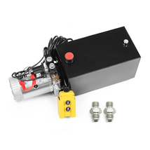  10 Quart Double Acting Hydraulic Dump Trailer Pump for Lifting and Lowe... - $397.17