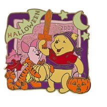 Disney Japan Halloween Pirate Pooh Tigger Piglet Pin 2003 LE 1000 - £19.97 GBP