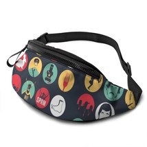 Monty Python Waist Bag Funny Polyester Waist Pack Running Women Bag - £59.45 GBP