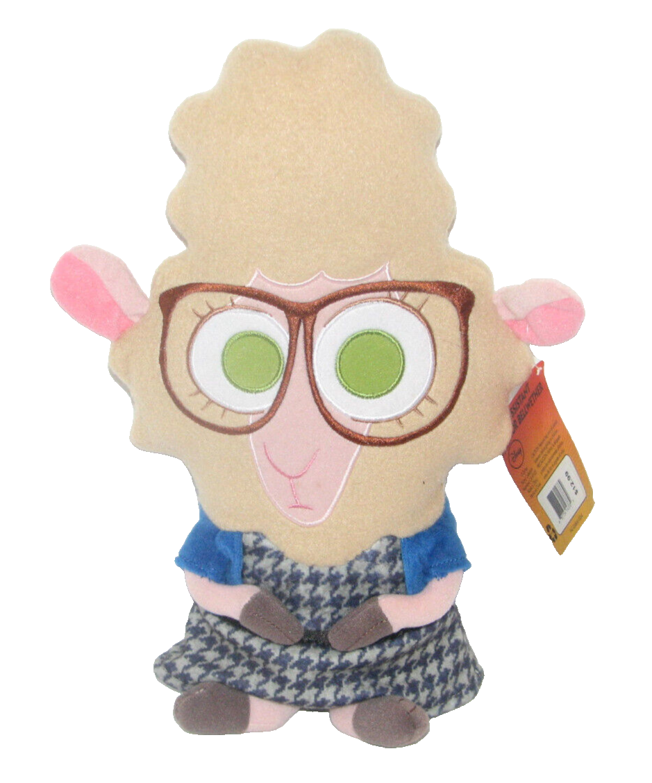 Primary image for Zootopia Assistant Mayor Bellwether Sheep Plush Stuffed Toy NEW