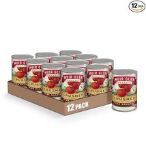 Muir Glen Organic Crushed Fire Roasted Canned Tomatoes, 14.5 oz. (Pack of 12) - £23.13 GBP