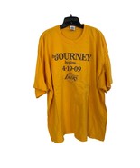 Los Angeles Lakers T-Shirt The Journey Begins 3XL XXXL Tshirt T Shirt Tee - $19.55