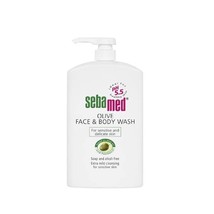 Sebamed Olive Face and Body Wash Pump Pot 1000ml  - $53.00