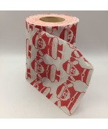 Novelty 4.5oz Christmas Toilet Paper Red White Santa Claus Holiday Bath ... - £11.96 GBP