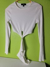 Lulus One Piece Body Suit Womens Medium White Made In USA - £15.54 GBP