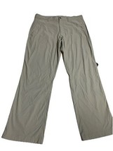Eddie Bauer Pants Adult 34x30 Brown Hiking Casual Ascent Chinos Stretch ... - $24.01