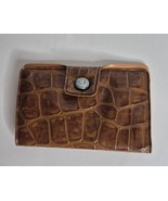 Vintage Faux Croc Small Key Holder 2.5&quot;×3.5&quot; - $218.62 MXN
