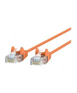 Belkin CE001B06-ORG-S BELKIN CAT6 SLIM 28AWG CABLE-ORANGE -6FT - $29.13