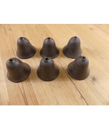 6 CAST IRON BELL PARTS WAIST STEAMPUNK WELDING ART RUSTIC NO CLAPPER STE... - $42.04 CAD