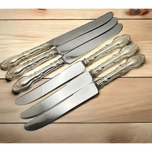 International Silver Co Dinner Knife Set Chalon Chatsworth Monogrammed INSICO - £23.55 GBP