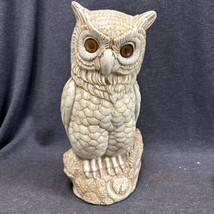 Vintage White OWL Plastic 13” Blow Mold Decoy - $24.75