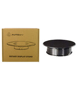 Rotary Display Turntable Stand Small 8 Inches w Black Top for 1/64, 1/43... - £37.16 GBP