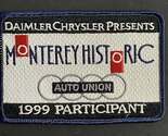 (1999) MONTEREY HISTORIC - AUTO UNION - PARTICIPANT (PATCH) - $84.99