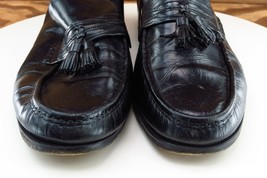 Florsheim Shoes Sz 10.5 M Black Loafer Leather Men 453559 - £31.14 GBP
