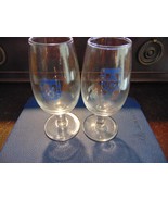 Set of 2 -PARADORES ESPANA HOTEL apéritif OR wine GLASSES 4 5/8&quot; TALL. F... - $22.50