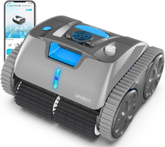 Automatic Pool Cleaner Wall Climbing Pool Robot, Super Suction, Smart Mapping, F - £931.08 GBP