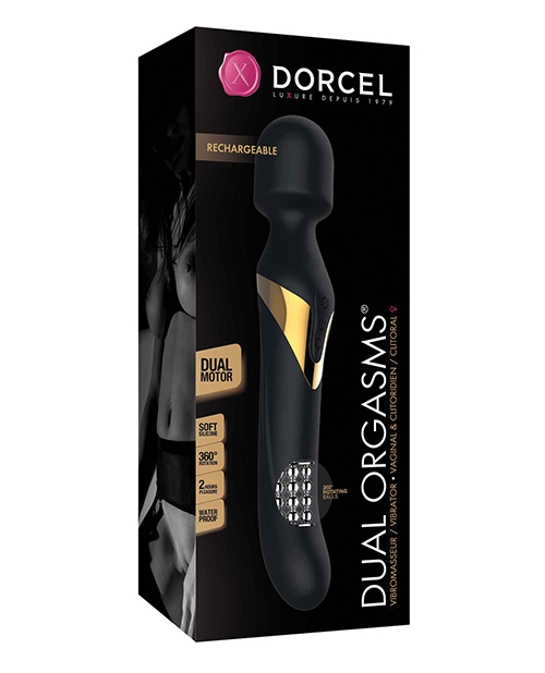 Primary image for Dorcel Dual Orgasms Wand - Black/gold