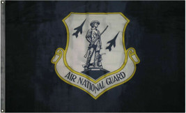 3x5FT Air National Guard Military Flag Banner Force Veteran USA AF USAF US 100D - £15.73 GBP