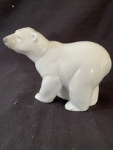 Attentive Polar Bear 1207 by Lladro, Glazed Porcelain, Original box - £140.04 GBP