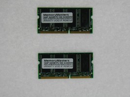 128MB  (2X64MB) MEMORY 8X64 PC100 8NS 3.3V SDRAM 144 PIN SO DIMM - $18.80