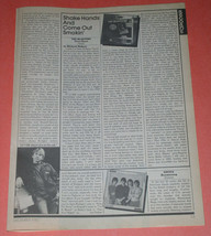 The Blasters Creem Magazine Clipping Vintage 1982 Album Review - £11.79 GBP