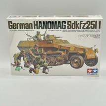 Tamiya German Hanomag WWII Armored Vehicle Plastic Model Kit 1/35 - NEW SEALED - £19.50 GBP