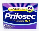 Prilosec OTC Omeprazole Acid Reducer Heartburn Medicine 14ct BB10/24 - $14.46