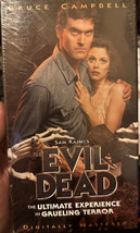 The Evil Dead VHS, 1998, Bruce Campbell, FACTORY SEALED Horror - £53.28 GBP