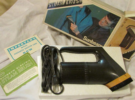 Vintage Sunbeam Steam Brush Sb 10 Tested Very Cl EAN Original Box And Papers - £12.69 GBP