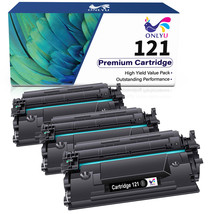 3-Pack Toner Cartridge Compatible For Canon 121 Image Class D1650 3252C0... - £86.04 GBP