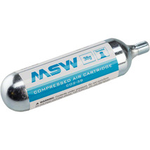 MSW CO2-38 CO2 Cartridge: 38g, Each - £26.72 GBP