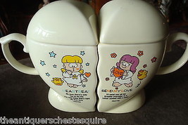 Frottis made in Korea heart shaped pair of cups, beautiful , original [95H - $54.45