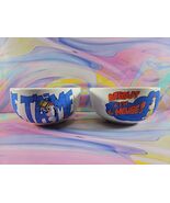 Droopy Dog 3&#39;&#39; Cereal Bowl Lot of 2 French Vintage 60s/70s - $909.70 MXN