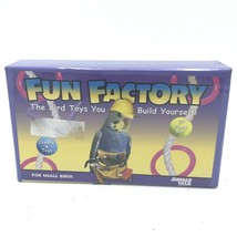 Fun Factory Bird Parrot Toy Making Kit Small Bird Jungle Talk Beads Rope Rings - £12.67 GBP