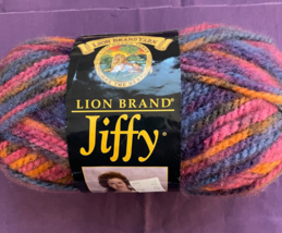 Lion Brand JIFFY - Bulky weight 100% Acrylic Yarn clr 359 Country Evening - £3.95 GBP