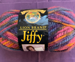 Lion Brand JIFFY - Bulky weight 100% Acrylic Yarn clr 359 Country Evening - £3.73 GBP