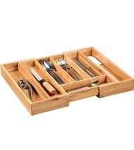 Kesper  Extendible cutlery tray, material: bamboo Kitchen Ware - £18.56 GBP