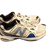 New Balance Shoes White Black Blue Training Basketball Sneaker Gym Mens ... - $24.70