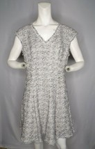 New Rebecca Taylor Womens Speckled Tweed Fit &amp; Flare Dress - Size 12 - MSRP $495 - £138.48 GBP