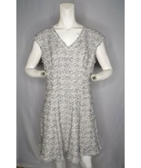 New Rebecca Taylor Womens Speckled Tweed Fit &amp; Flare Dress - Size 12 - M... - $3,298.59 MXN