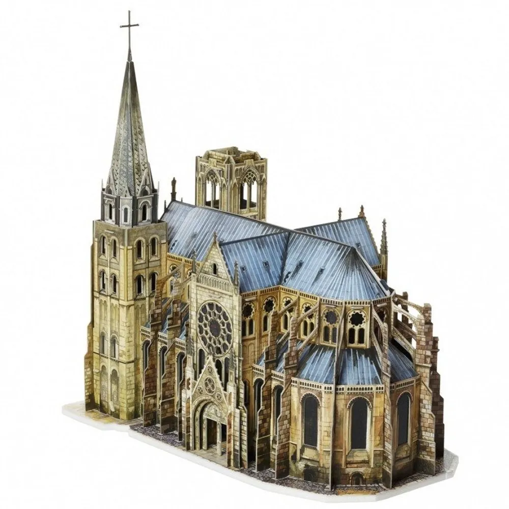 Gothic Cathedral DIY Large Model Kit – 3D Cardboard Craft with 139 Pieces - $3,445.94 MXN