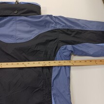 Columbia XL7596  Women's M Black/Blue Interchange Full Zip Hidden Hoodie Jacket image 7