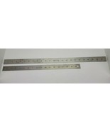 2 Igaging Machinist Measurement Ruler Rule Lot 18&quot; &amp; 24&quot; Stainless Steel... - £22.77 GBP