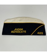 Vtg American Legion Hat 4th Judge Advocate 423 Sz 7 1/8 Made USA Garriso... - $124.82 MXN