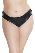 Coquette - Plus Size Wetlook Thong - £7.23 GBP