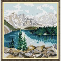 11ct Stamped Printed Cross Stitch Kit, 14ct Counted Xstitch, DIY gifts, ... - $11.99