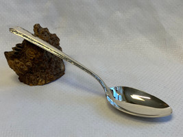 Sterling Silver Towle Candlelight Serving Spoon 69.43g Floral Silverware - $89.95