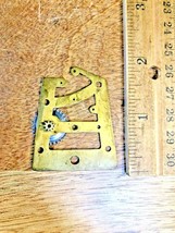 Small Hauser Novelty Clock Movement Front Pallet (Pivot Holes Look Good) (K6493) - £9.63 GBP