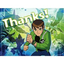 Ben 10 Alien Force Thank You Cards Birthday Party Supplies 8 Per Package... - $5.81 CAD